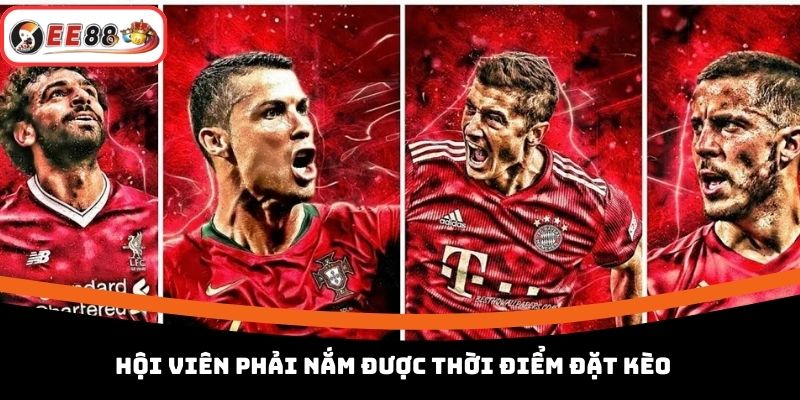 Hội viên phải nắm được thời điểm đặt kèo